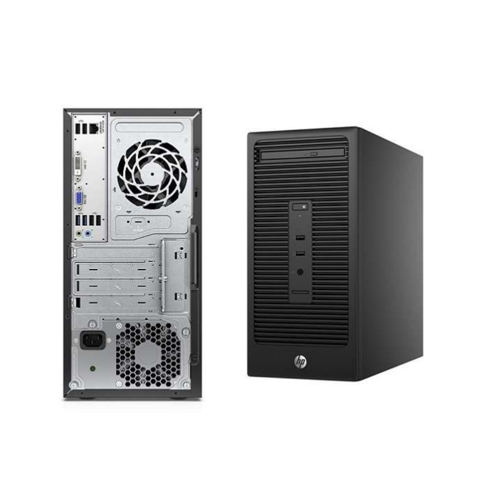Refurbished HP 280 G2 MT Desktop — Intel Core i5 (6th Gen), 8GB RAM, 256GB SSD, Windows Pro
