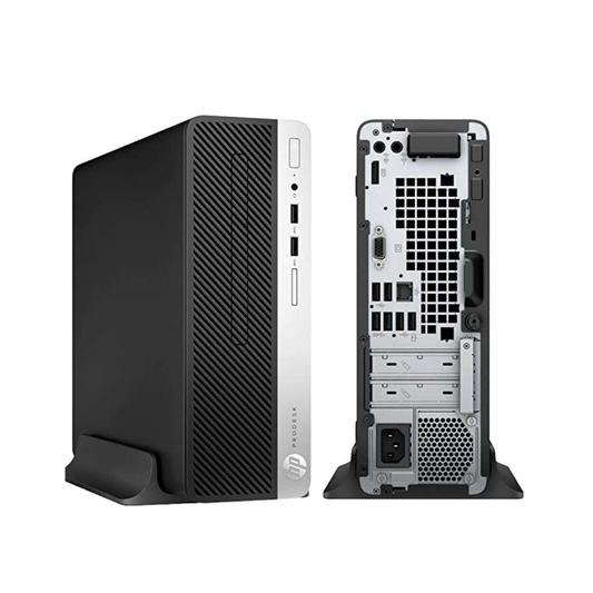 Refurbished HP ProDesk 400 G4 SFF Desktop — Intel Core i5 (7th Gen), 8GB RAM, 256GB SSD, Windows Pro