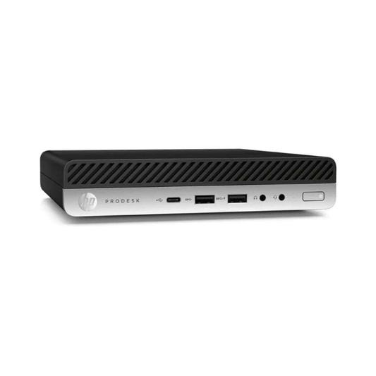 Refurbished HP ProDesk 400 G5 Mini Desktop — Intel Core i3 (9th Gen), 8GB RAM, 256GB, Windows Pro